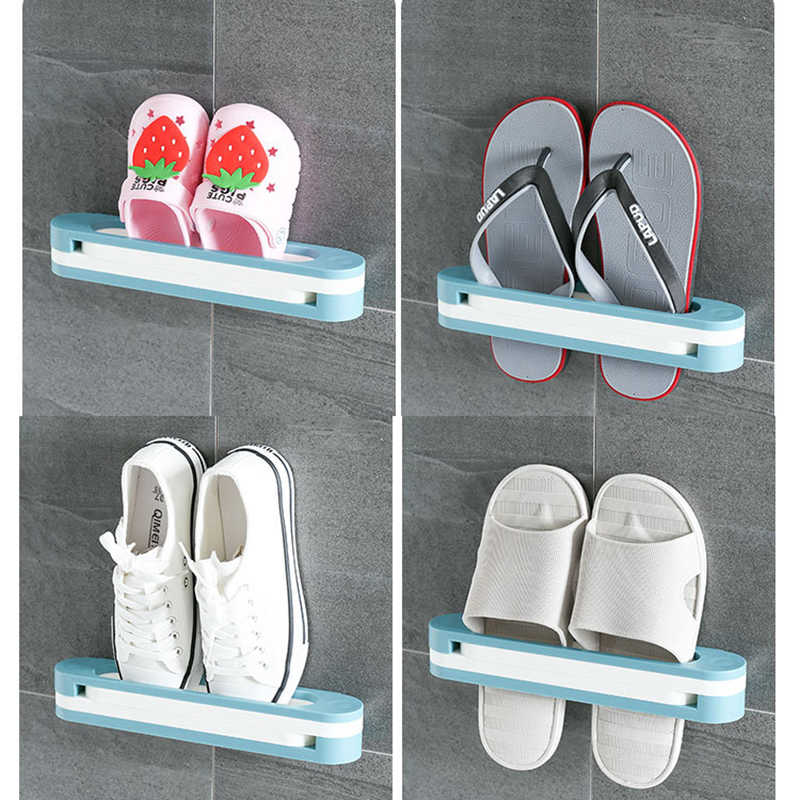 WALL MOUNTED FOLDING SHOE RACK