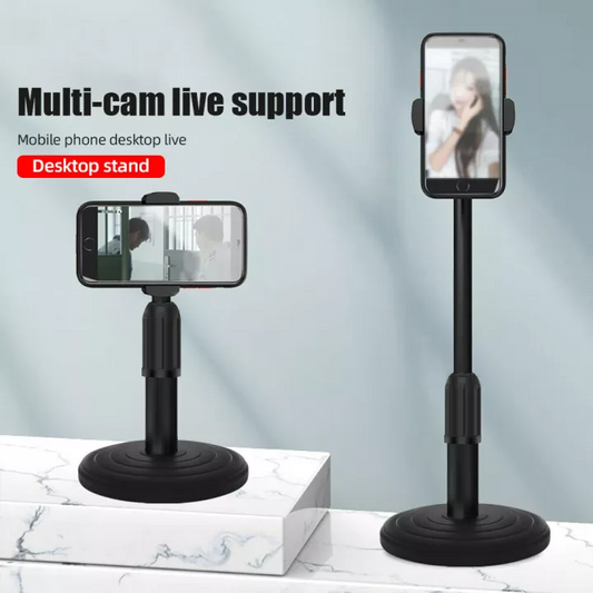 Stand Holder For Phone, Clip Bracket Table Cell Phone Support Holder Mount For Live Broadcast