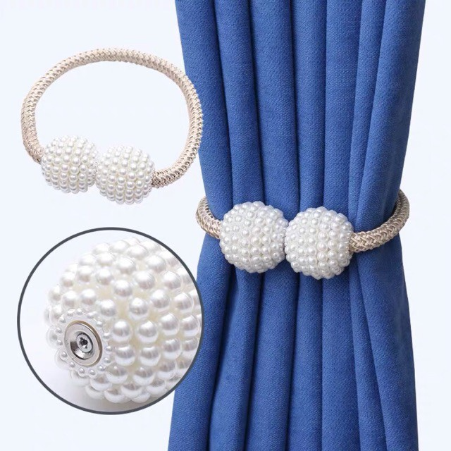 2 PCS Magnetic Curtain Buckle Magnetic Curtain Tiebacks