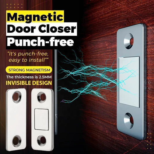 2pcs/Set Strong Magnetic Door Closer With Screws.