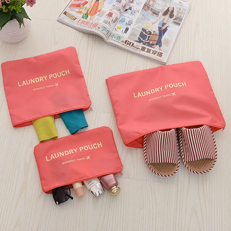 6 Pieces/Set Thicken Travel Storage Bags For Home Clothes Shoes Cosmetic Etc.