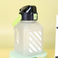 Portable High Value Square Sports Water Bottle With Straw.