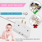 3 Way Flat Plug Adapter Power Plug.