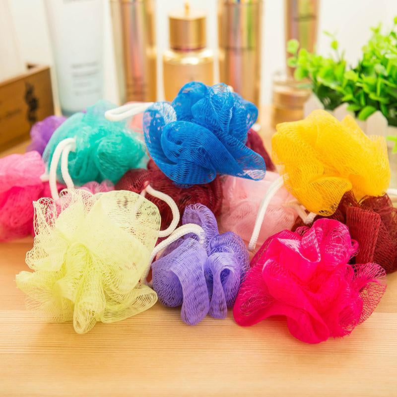 1Pc Flower Bath Body Scrubber Rub.