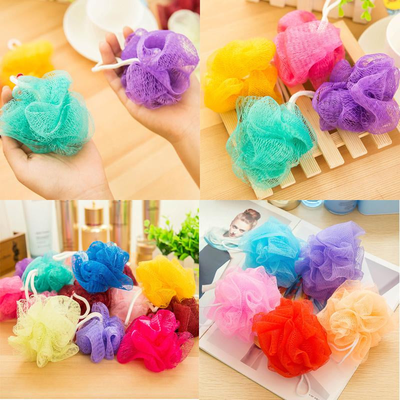 1Pc Flower Bath Body Scrubber Rub.