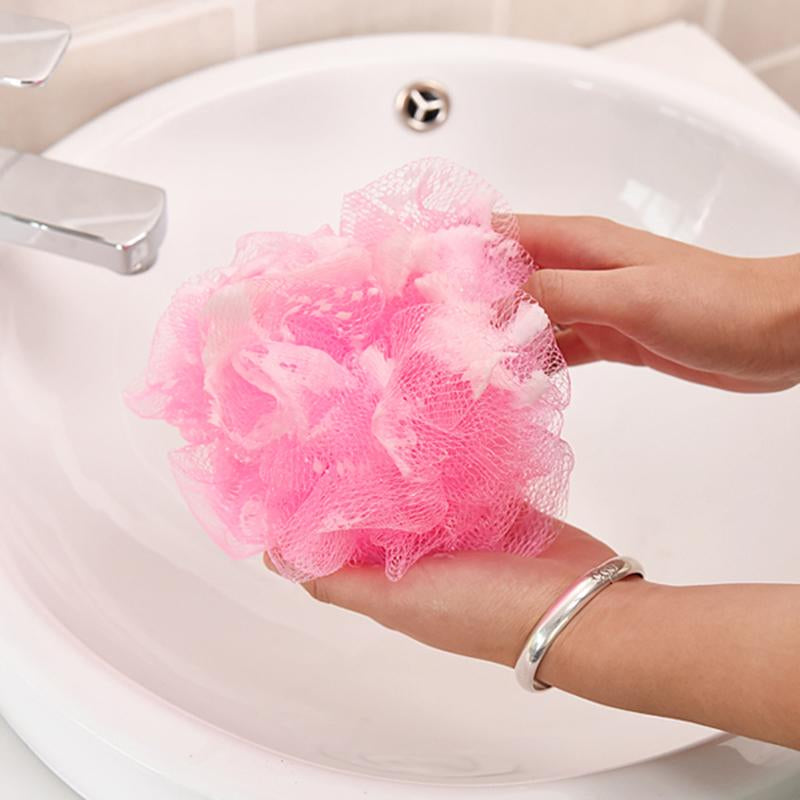 1Pc Flower Bath Body Scrubber Rub.