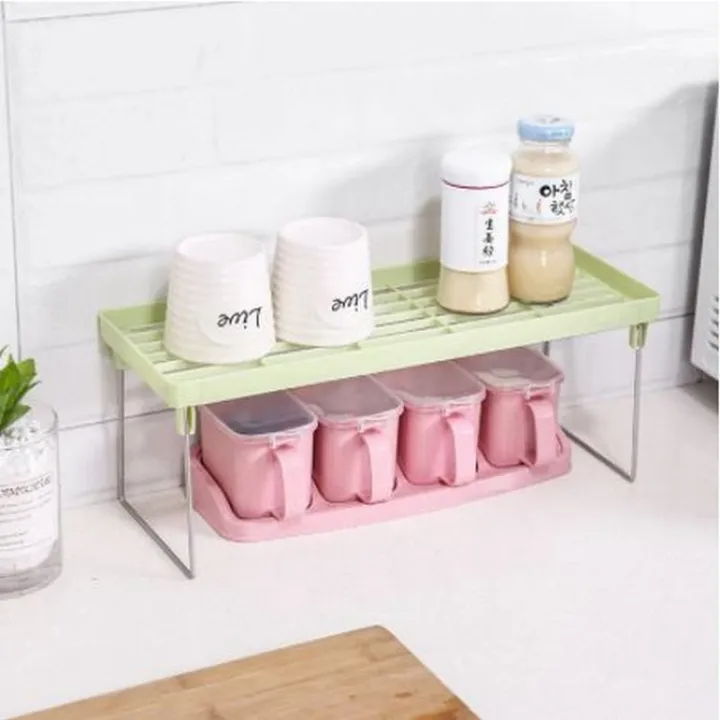 1 Pc Kitchen Stackable Shelf