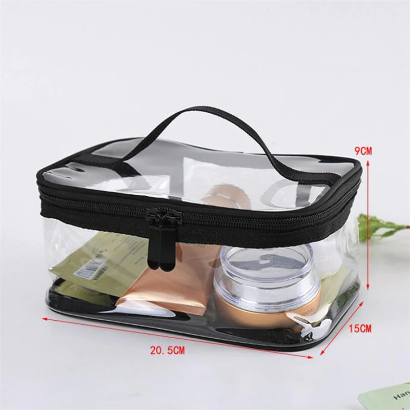 Waterproof Transparent PVC Cosmetic Bag.