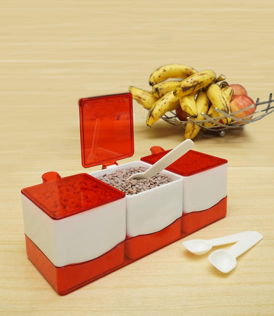 4 Grid Chilleez Spice Case Seasoning Box