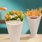 French Fries Dipping Cone Ketchup Salad Cup