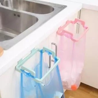 2 Pcs Garbage/Trash Bin Bag Holder, Dustbin, Towel Rack For Kitchen Drawer.