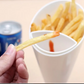 French Fries Dipping Cone Ketchup Salad Cup