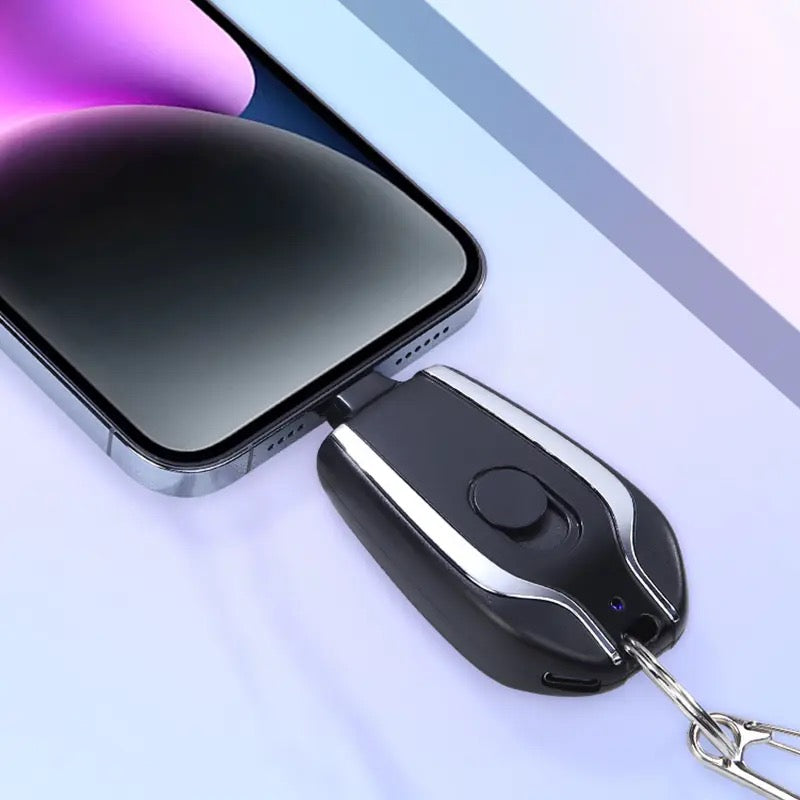 Emergency power bank keychain (iphone)