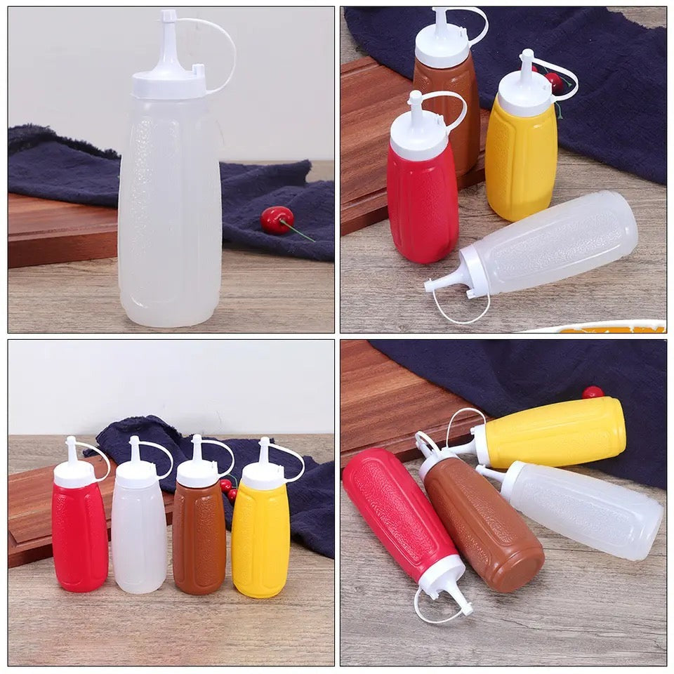 Cute Design Ketchup Mayo Sauce Squeeze Bottle