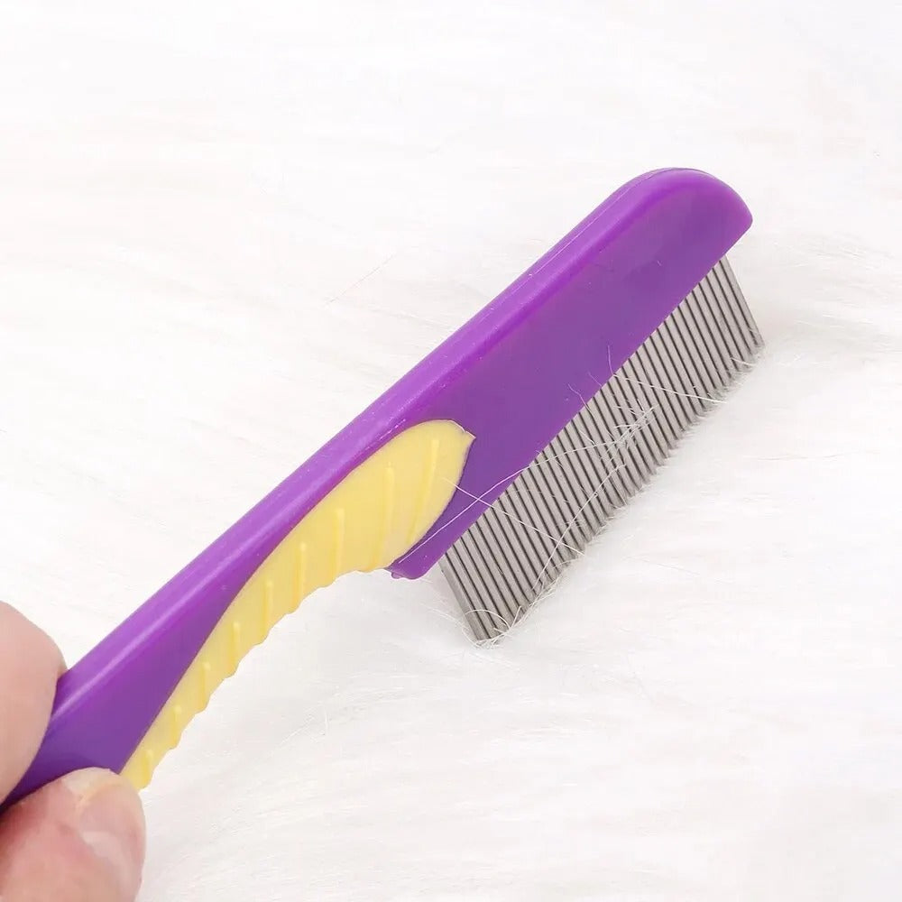 Anti Lice Stainless Steel Comb With Metal Tooth