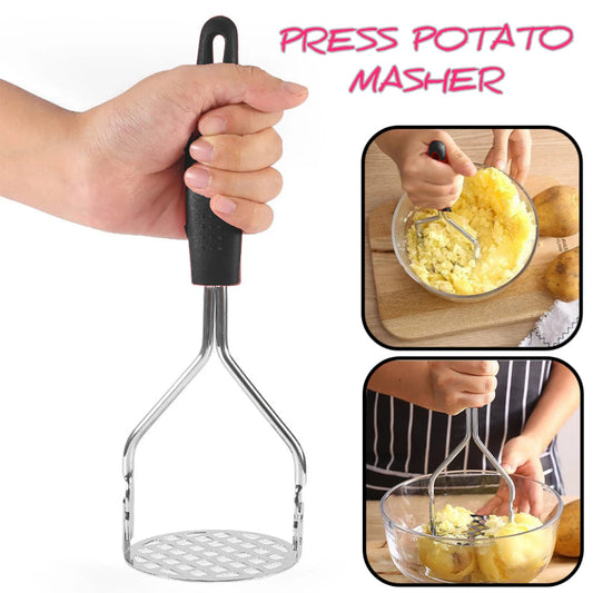 Stainless Steel Pusher/Potato Masher